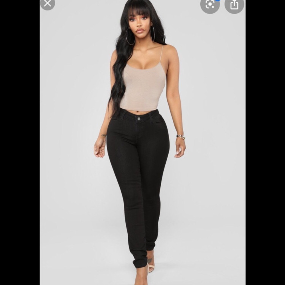 Black fashion nova jeans